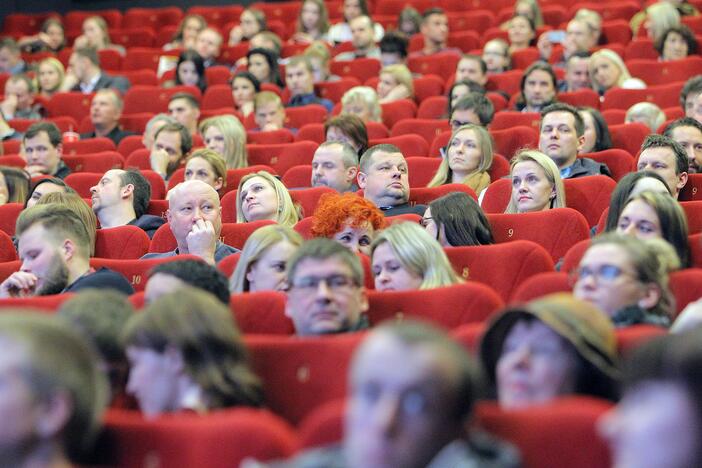 Kaune, kinoteatre „Forrum Cinemas“ parodytas lietuvių filmas „Patriotai“.