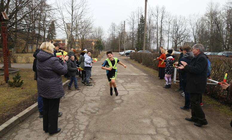 Nepriklausomybės atkūrimo metines pasitiko tradiciniu bėgimu