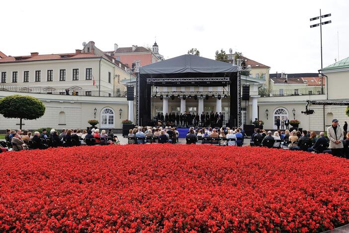 Tarptautinė muzikos diena Prezidentūros kieme