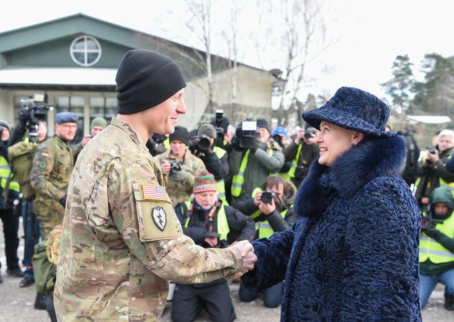 Lietuva priima NATO batalioną