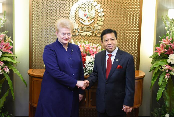 D. Grybauskaitės vizitas Indonezijoje