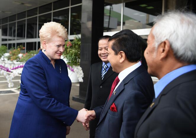 D. Grybauskaitės vizitas Indonezijoje