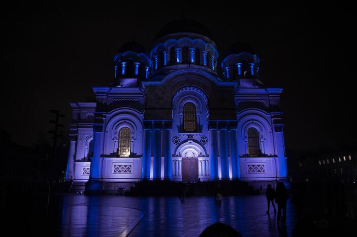 Kaune prasidėjo šviesų festivalis