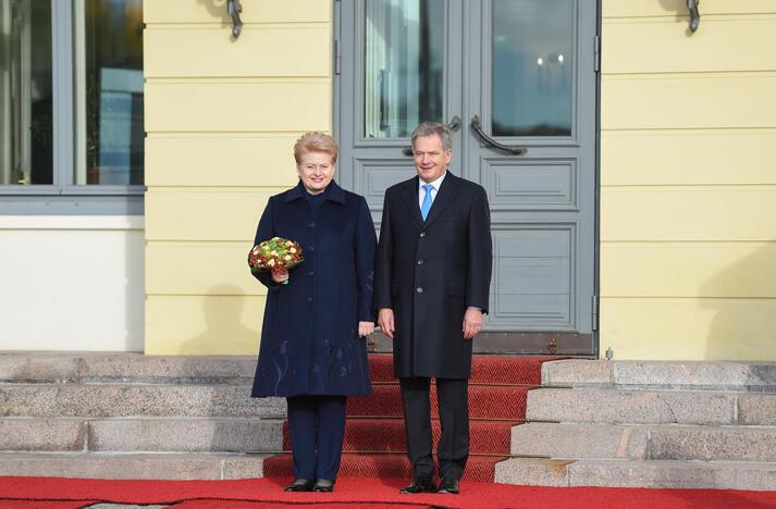 D. Grybauskaitės vizitas Suomijoje