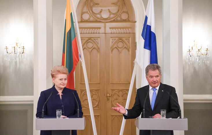 D. Grybauskaitės vizitas Suomijoje