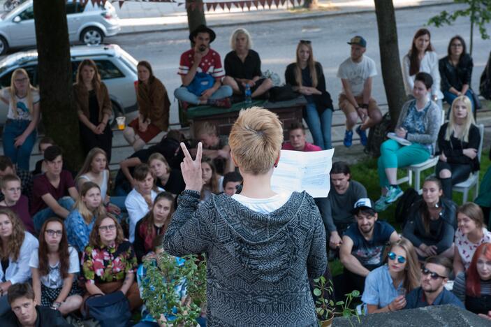 Slemo vakaras Kauno menininkų namuose