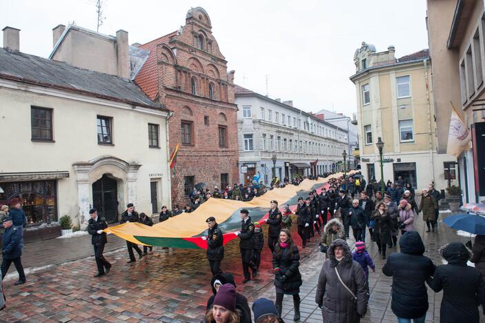  Kaunas švenčia Kovo 11-ąją