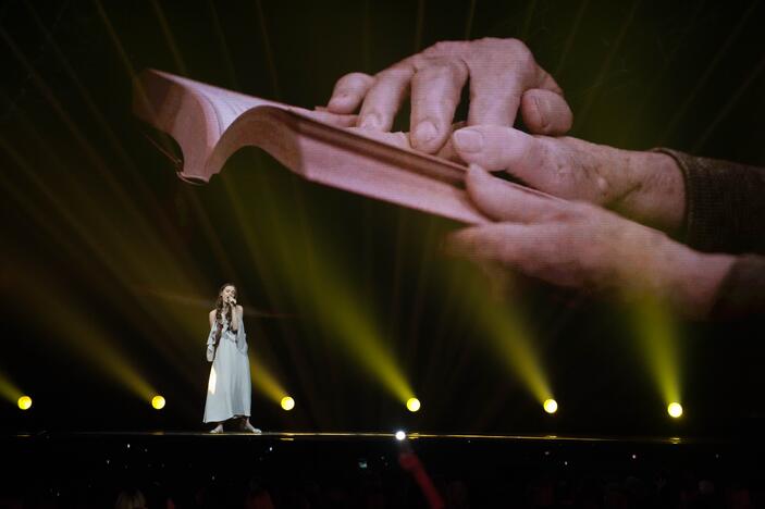 "Eurovizijos" finalas Kauno "Žalgirio" arenoje