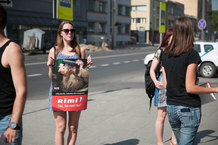 Vištų gynėjų protestas Kaune