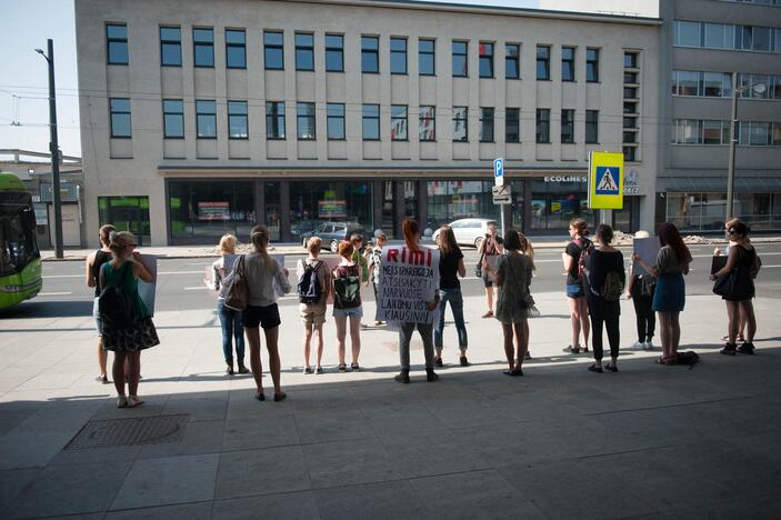 Vištų gynėjų protestas Kaune