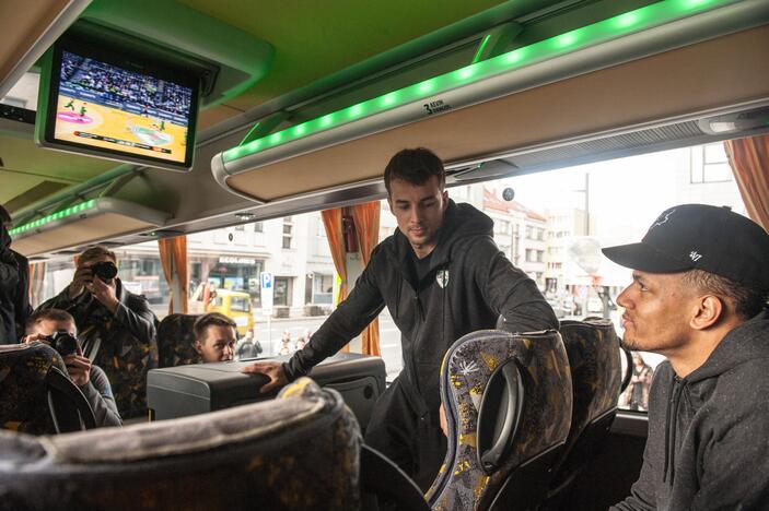 Naujasis ''Žalgirio'' autobusas