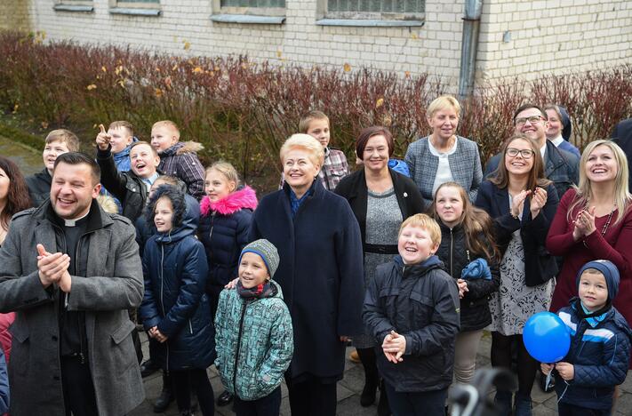 Atidarytas vaikų dienos centras Vaidotuose