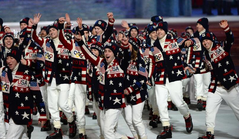 Sočio olimpinių žaidynių atidarymo ceremonija