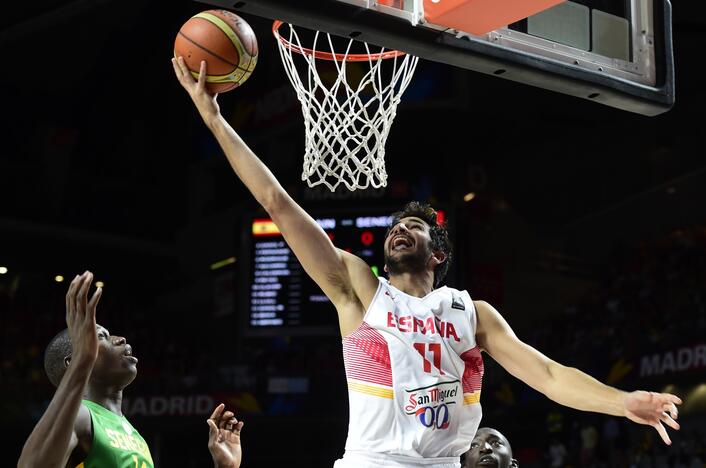 FIBA varžybos Ispanija prieš Senegalą