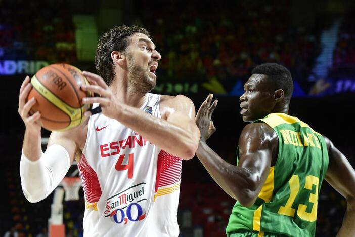 FIBA varžybos Ispanija prieš Senegalą