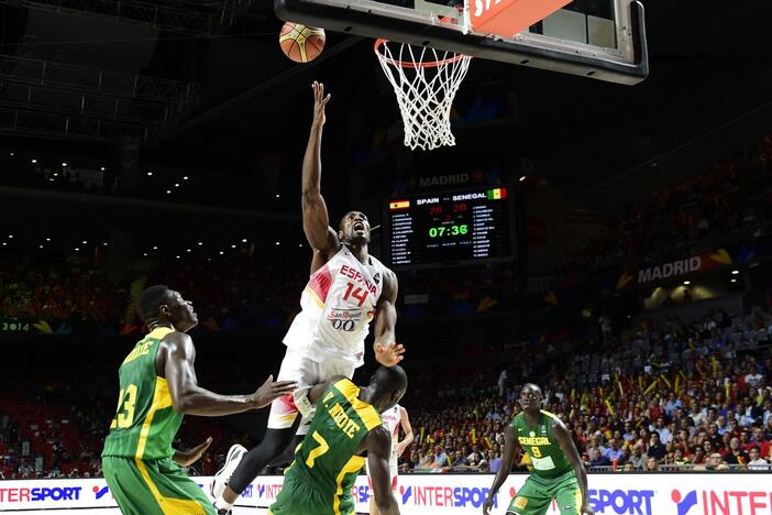 FIBA varžybos Ispanija prieš Senegalą