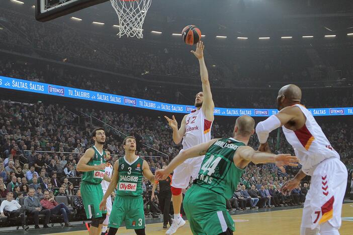 Eurolyga: „Žalgiris“ – „Galatasaray“ 87:75