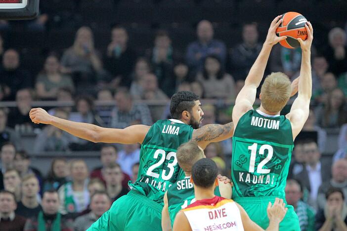 Eurolyga: „Žalgiris“ – „Galatasaray“ 87:75