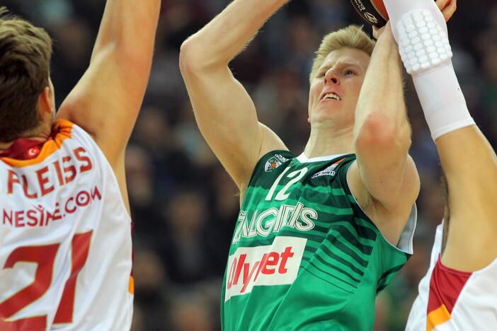 Eurolyga: „Žalgiris“ – „Galatasaray“ 87:75