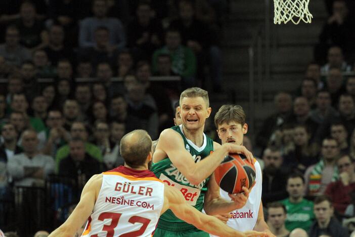 Eurolyga: „Žalgiris“ – „Galatasaray“ 87:75