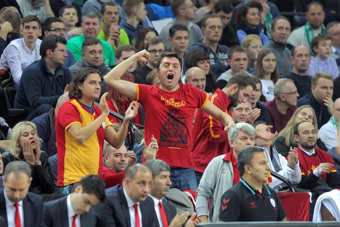 Eurolyga: „Žalgiris“ – „Galatasaray“ 87:75