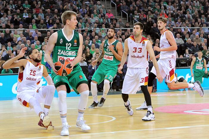 Eurolyga: „Žalgiris“ – „Galatasaray“ 87:75