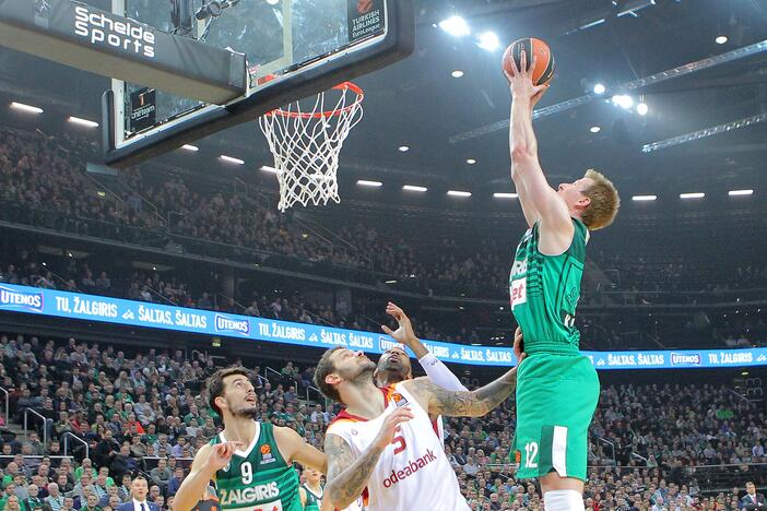 Eurolyga: „Žalgiris“ – „Galatasaray“ 87:75