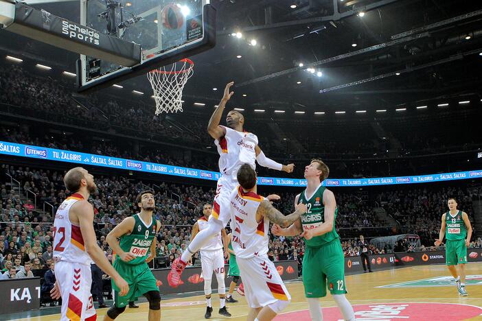 Eurolyga: „Žalgiris“ – „Galatasaray“ 87:75