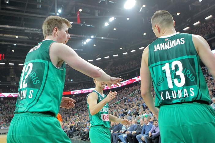 Eurolyga: „Žalgiris“ – „Galatasaray“ 87:75