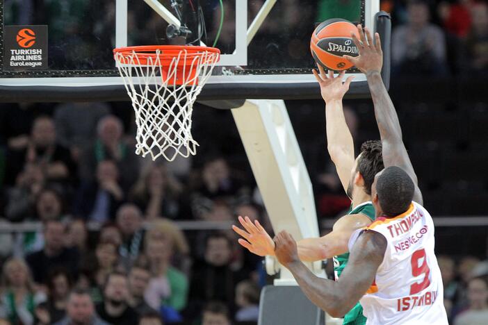 Eurolyga: „Žalgiris“ – „Galatasaray“ 87:75