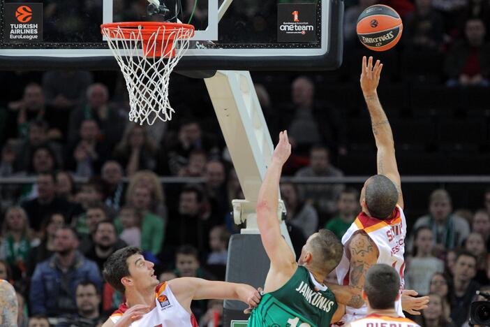 Eurolyga: „Žalgiris“ – „Galatasaray“ 87:75