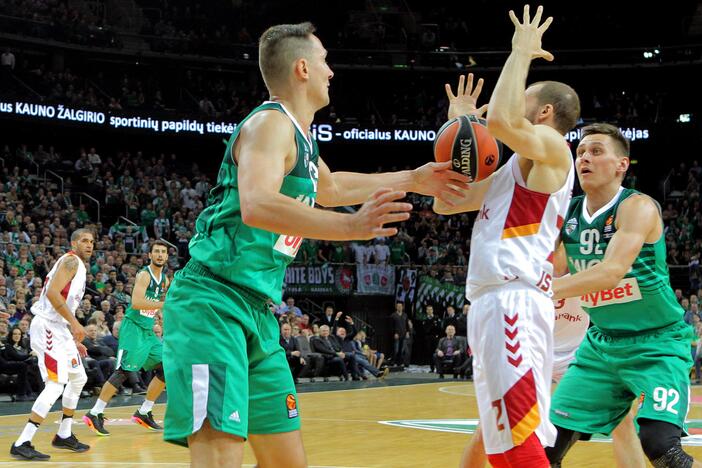 Eurolyga: „Žalgiris“ – „Galatasaray“ 87:75