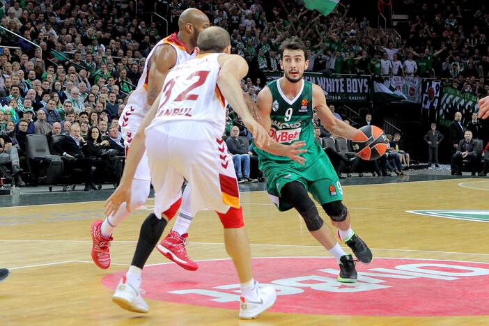 Eurolyga: „Žalgiris“ – „Galatasaray“ 87:75