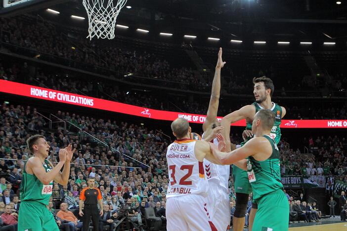 Eurolyga: „Žalgiris“ – „Galatasaray“ 87:75