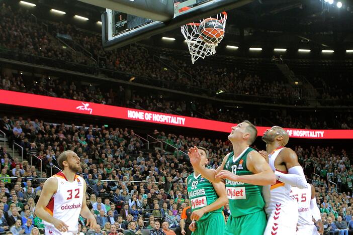 Eurolyga: „Žalgiris“ – „Galatasaray“ 87:75