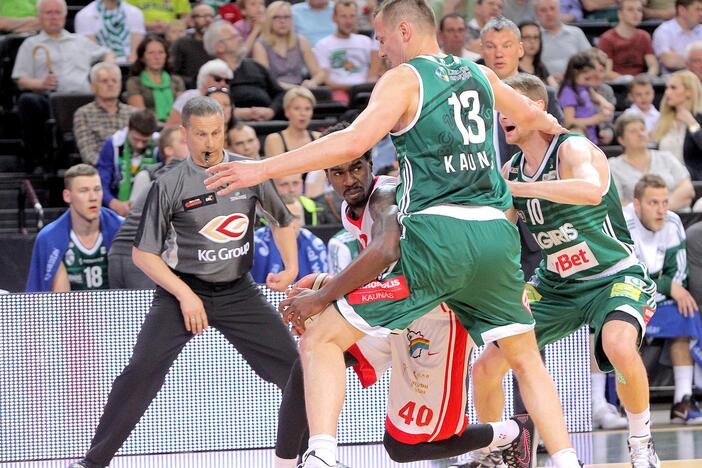 LKL pusfinalis: Kauno „Žalgiris“ – Utenos „Juventus“ 91:76