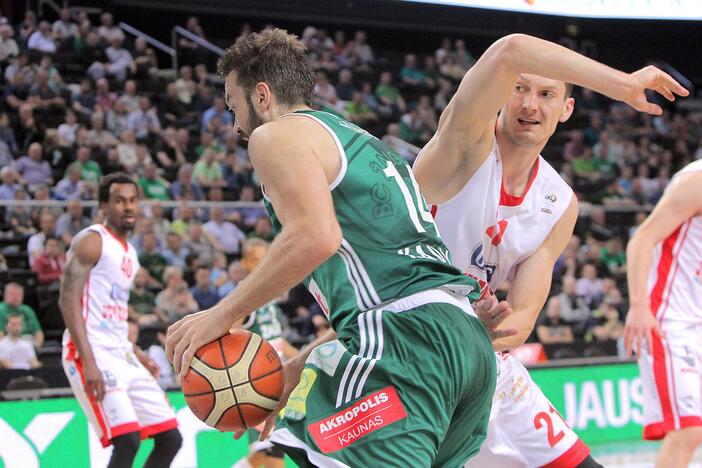 LKL pusfinalis: Kauno „Žalgiris“ – Utenos „Juventus“ 91:76