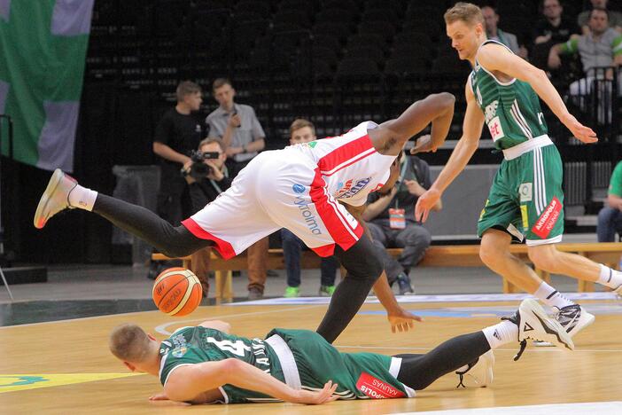 LKL pusfinalis: Kauno „Žalgiris“ – Utenos „Juventus“ 91:76