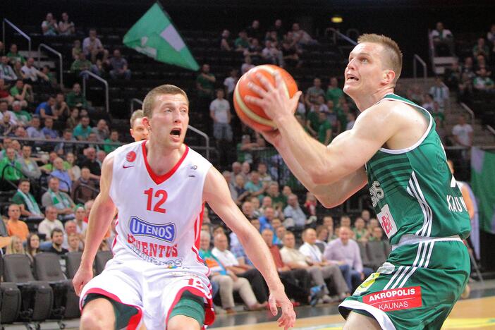 LKL pusfinalis: Kauno „Žalgiris“ – Utenos „Juventus“ 91:76