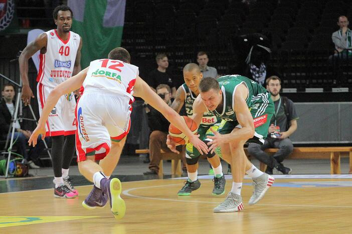 LKL pusfinalis: Kauno „Žalgiris“ – Utenos „Juventus“ 91:76