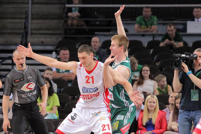 LKL pusfinalis: Kauno „Žalgiris“ – Utenos „Juventus“ 91:76