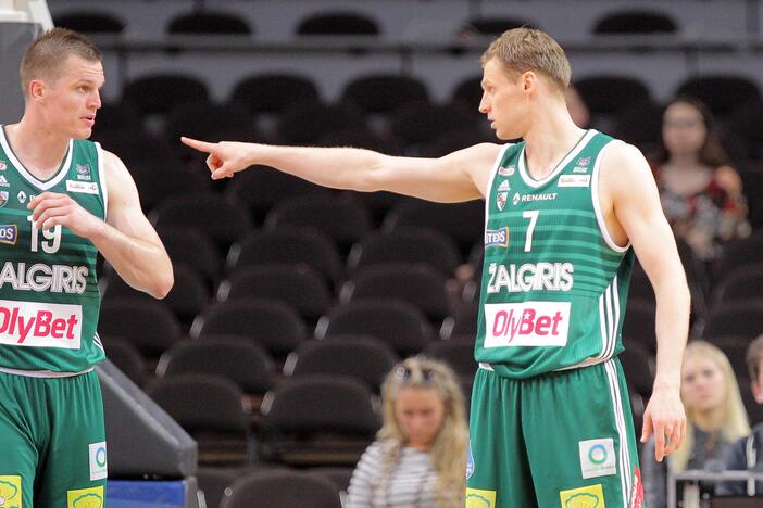 LKL pusfinalis: Kauno „Žalgiris“ – Utenos „Juventus“ 91:76