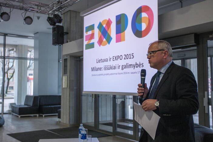 Kaune pristatomos idėjos parodai "Expo 2015"