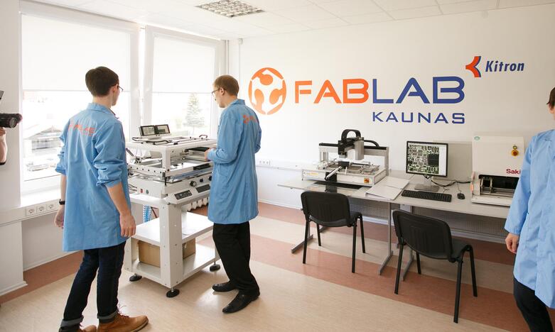 "Fablab" atidarymas