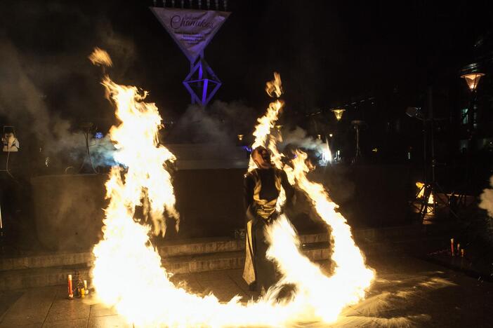 Sostinėje prasidėjo žydų šventė Chanuka