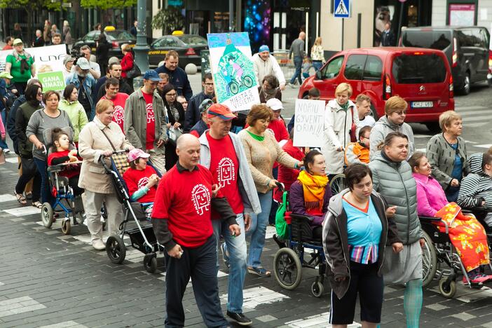 Gedimino prospekte – eitynės „Už miestą visiems“