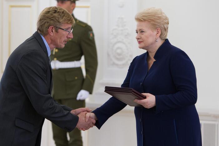 Žydų gelbėtojų apdovanojimo ceremonija