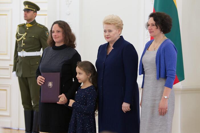 Žydų gelbėtojų apdovanojimo ceremonija