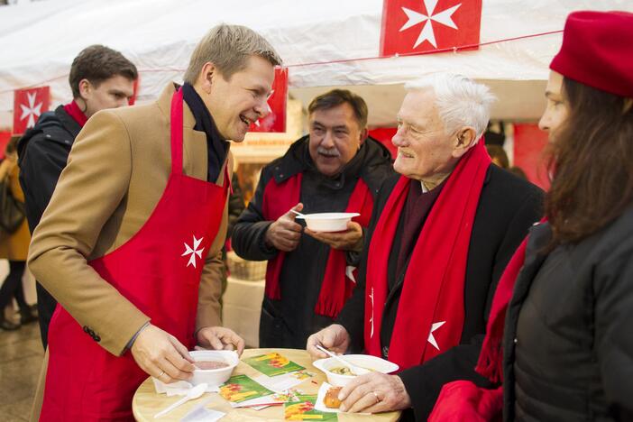 Prasidėjo akcija „Maltiečių sriuba“ 