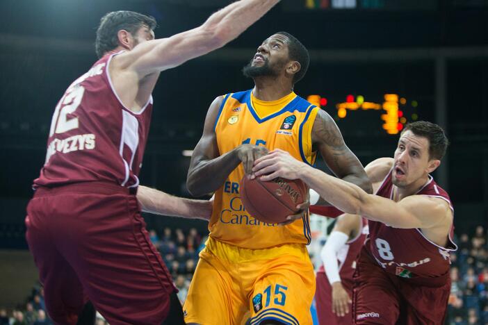 Europos taurė: "Lietkabelis" - "Gran Canaria" 73:92